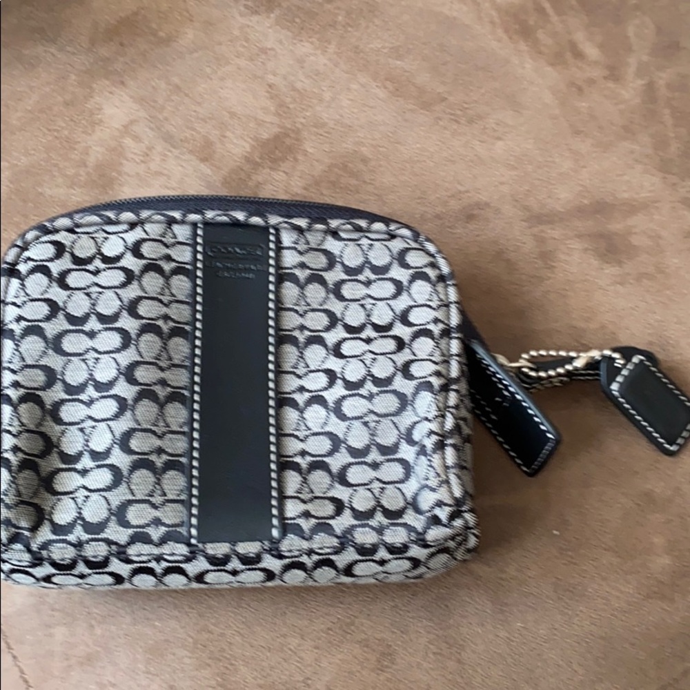 Coach make-up bag